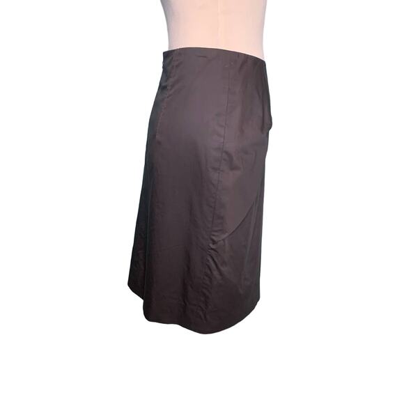 Pauw Amsterdam brown wrap pencil skirt size 2 - Picture 7 of 9